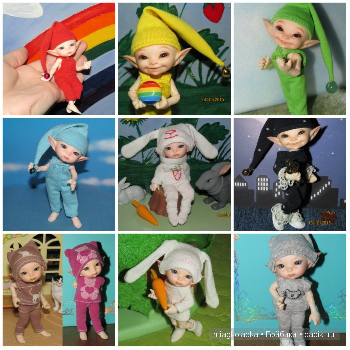 Снежный котинька и Царь Мухоморов. Новогодние наряды