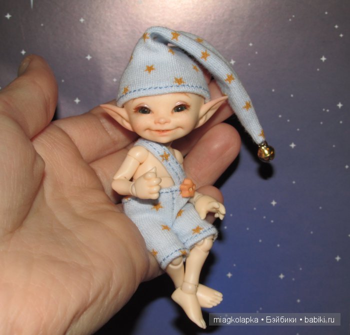 Маленький звездный гном | Бэйбики Маленький звездный гном — Куклы Fairyland (ФэйриЛэнд): BJD (БЖД) (фото 6)