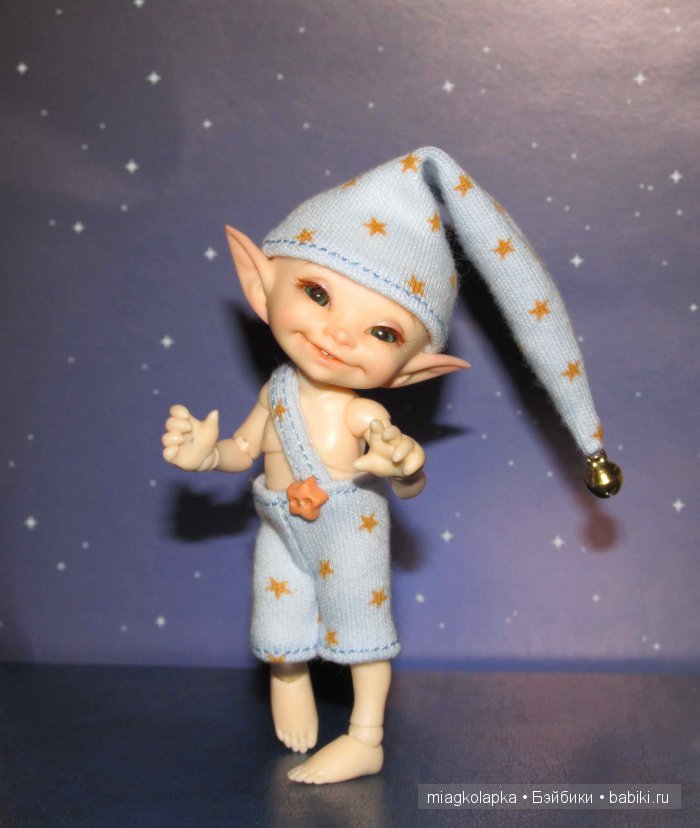 Маленький звездный гном | Бэйбики Маленький звездный гном — Куклы Fairyland (ФэйриЛэнд): BJD (БЖД) (фото 3)