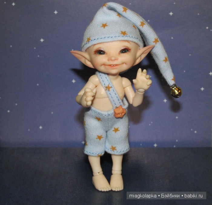 Маленький звездный гном | Бэйбики Маленький звездный гном — Куклы Fairyland (ФэйриЛэнд): BJD (БЖД)