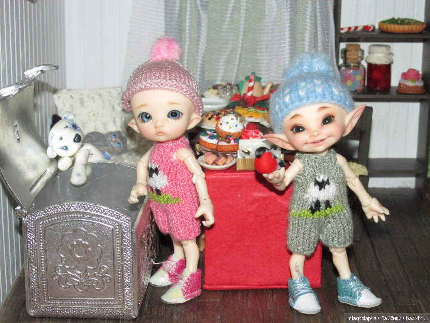 Лучик, Маруся, Снежинка и снегирь Проша (фото 4)