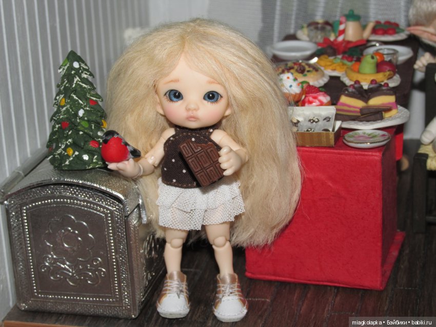 Лучик, Маруся, Снежинка и снегирь Проша