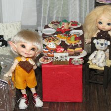 Лучик, Маруся, Снежинка и снегирь Проша