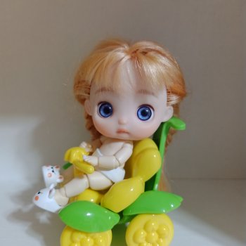 Моя Умка ( гибридик на теле mini Ymy) 2часть