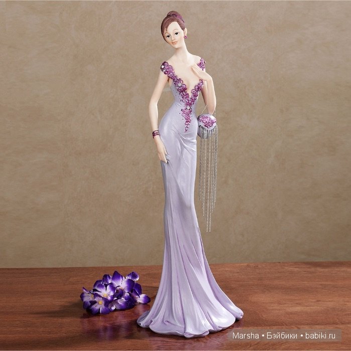 Элегантные леди. Коллекционные фарфоровые статуэтки | Бэйбики Элегантные леди. Коллекционные фарфоровые статуэтки (фото 10)