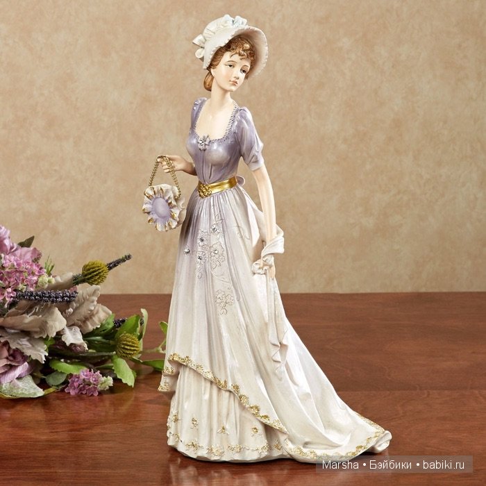Элегантные леди. Коллекционные фарфоровые статуэтки | Бэйбики Элегантные леди. Коллекционные фарфоровые статуэтки