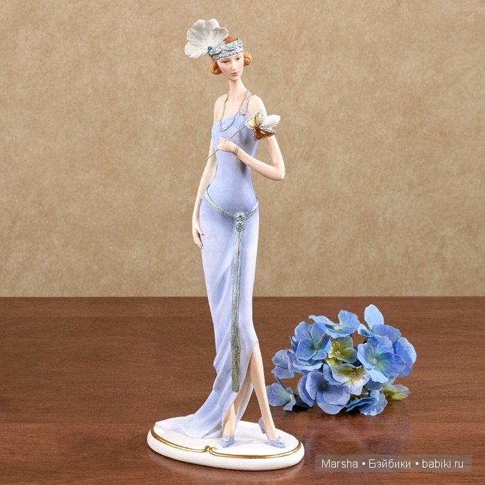Элегантные леди. Коллекционные фарфоровые статуэтки | Бэйбики Элегантные леди. Коллекционные фарфоровые статуэтки