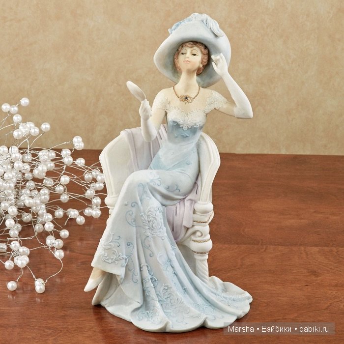 Элегантные леди. Коллекционные фарфоровые статуэтки | Бэйбики Элегантные леди. Коллекционные фарфоровые статуэтки