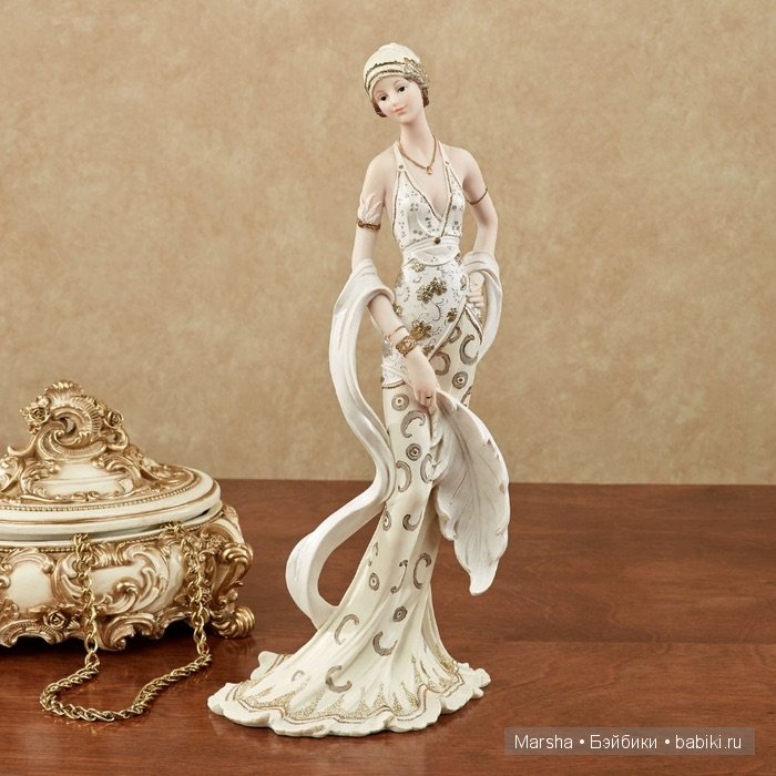 Элегантные леди. Коллекционные фарфоровые статуэтки | Бэйбики Элегантные леди. Коллекционные фарфоровые статуэтки (фото 7)
