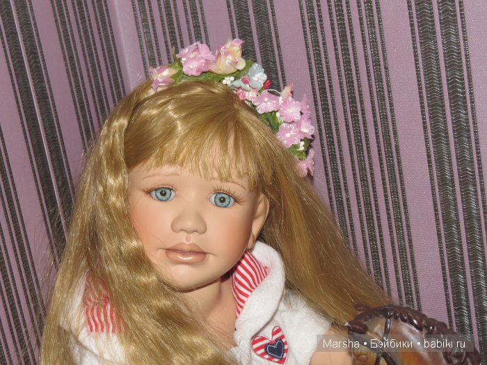 Фарфоровая кукла Бердин Криди