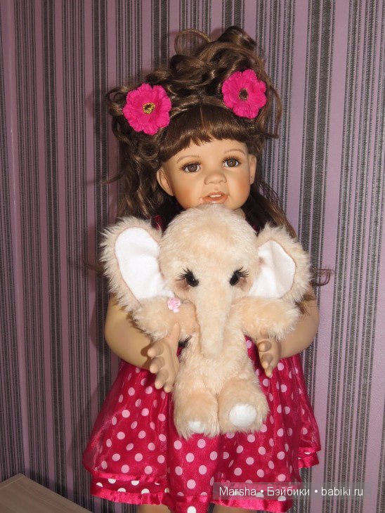 Ну и еще одна фарфоровая детка, которую отмыли и полюбили (фото 5)