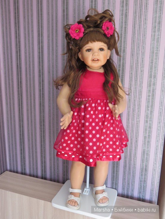 Ну и еще одна фарфоровая детка, которую отмыли и полюбили (фото 10)