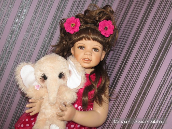 Ну и еще одна фарфоровая детка, которую отмыли и полюбили (фото 4)