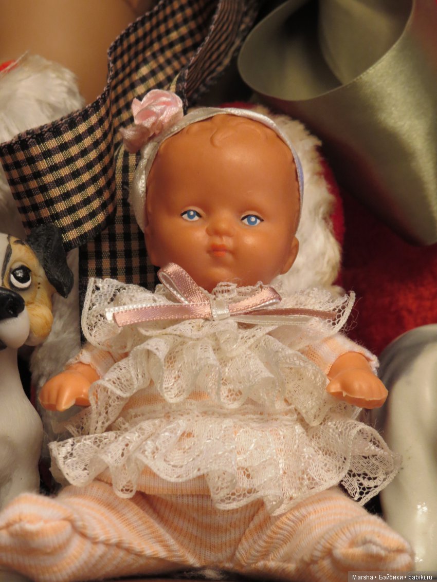 Пупсики и колясочки — Игрушки СССР и советского детства: резиновые (фото 5)