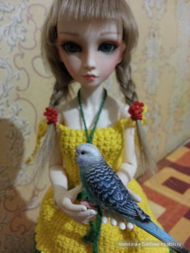 Как мы вязали первое платьице. Майя, Resinsoul (фото 5)