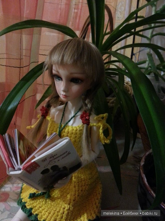 Как мы вязали первое платьице. Майя, Resinsoul (фото 4)