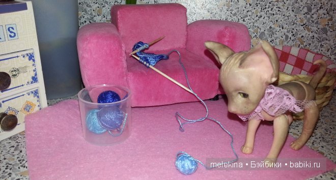 Ляля и клубки — Куклы Resinsoul (Резинсоул) и Bobobie: BJD (БЖД)