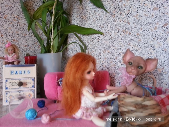 Ляля и клубки — Куклы Resinsoul (Резинсоул) и Bobobie: BJD (БЖД)