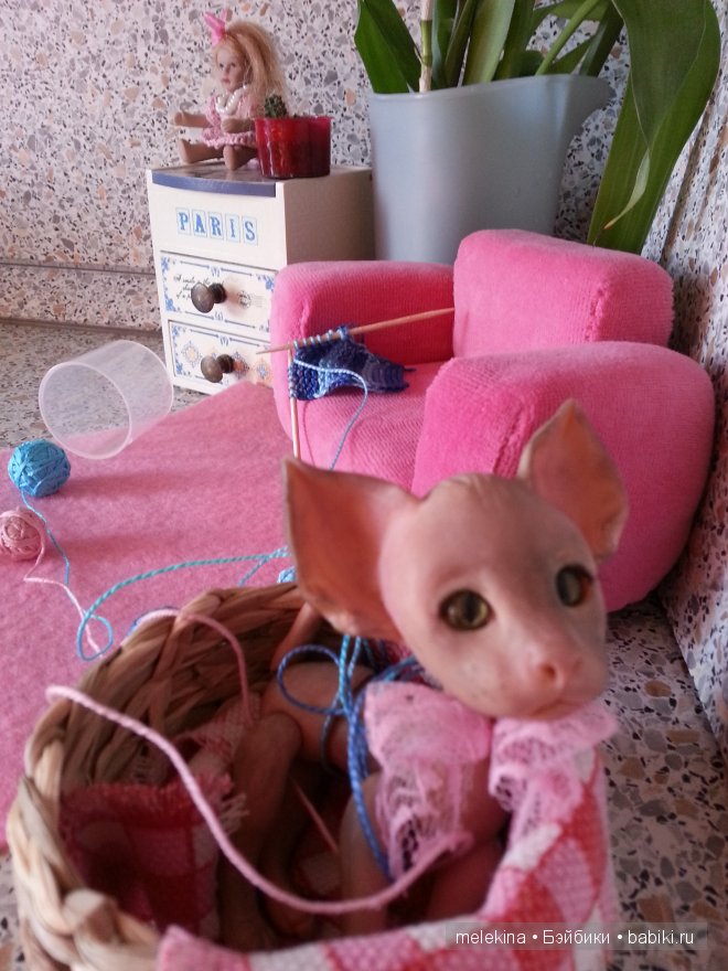 Ляля и клубки — Куклы Resinsoul (Резинсоул) и Bobobie: BJD (БЖД)