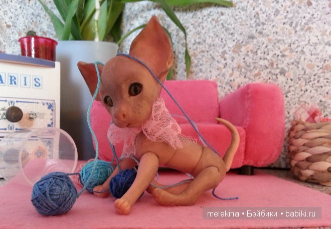 Ляля и клубки — Куклы Resinsoul (Резинсоул) и Bobobie: BJD (БЖД)