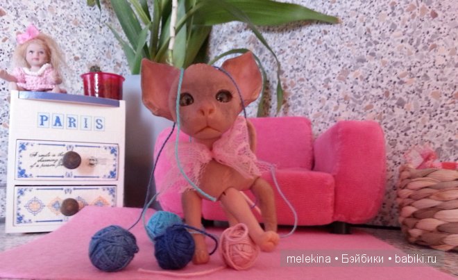 Ляля и клубки — Куклы Resinsoul (Резинсоул) и Bobobie: BJD (БЖД)