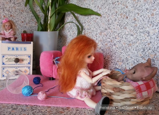 Ляля и клубки — Куклы Resinsoul (Резинсоул) и Bobobie: BJD (БЖД)