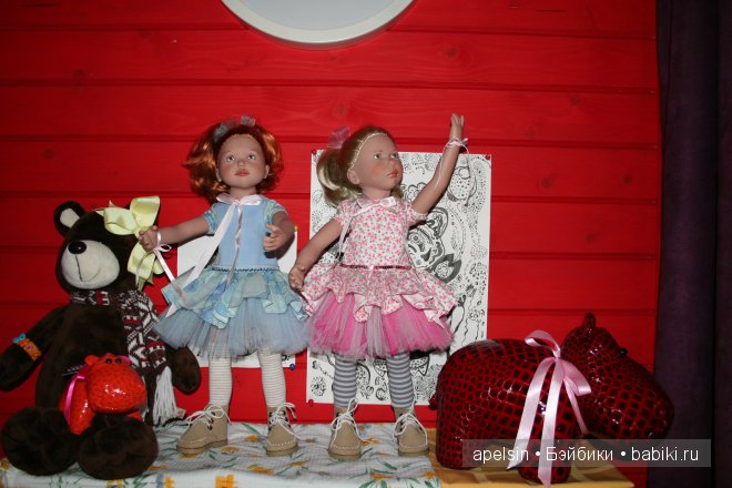 Балеринки Лена и Бьянка от Zwergnase