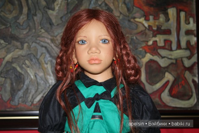 Моя шестая кукла - Мадина. Annete Himstedt, Madina