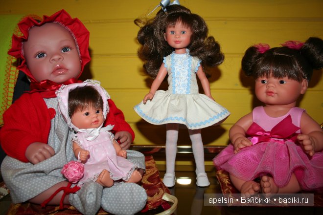 Селия красавица - игровая кукла ASi. Сравнение с Паола Рейна (фото 7)