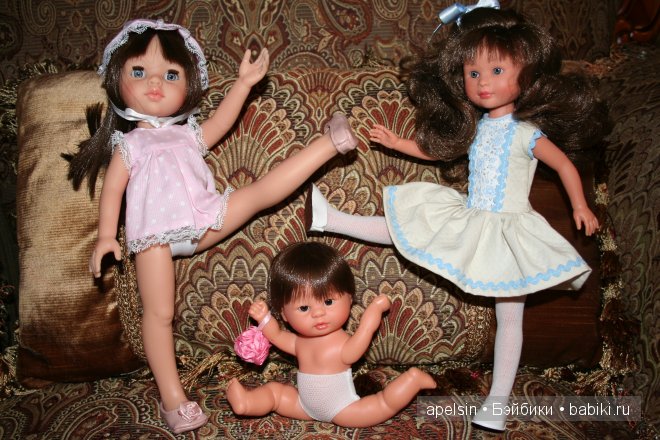 Селия красавица - игровая кукла ASi. Сравнение с Паола Рейна (фото 8)