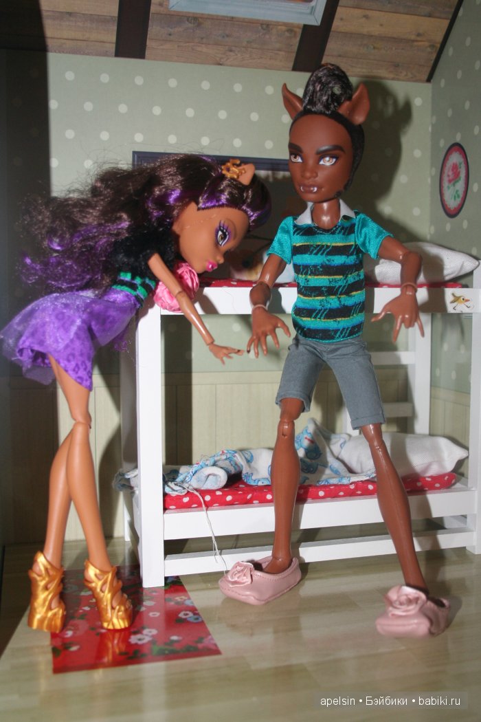 Знакомство с семейкой волков Monster High "A pack of trouble set" (фото 8)