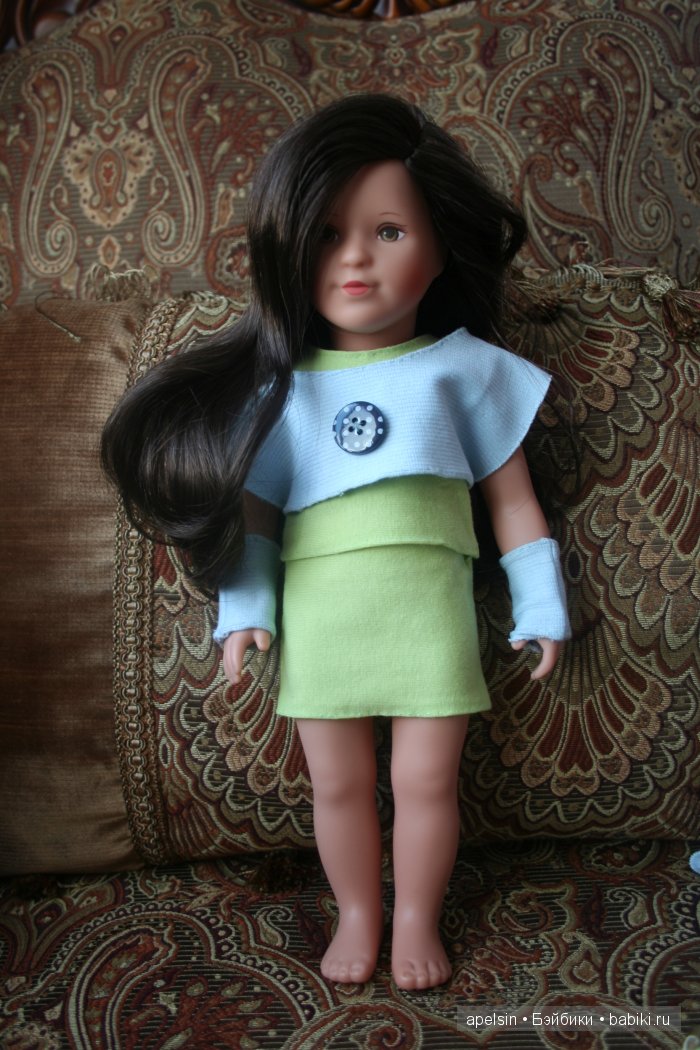 Обзор куколки Marie kruse Paris от Kathe Kruse или то, что у меня получилось