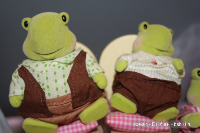 Черепашки Чистюли Li'l Woodzeez для кукольного домика - флокированные игрушки (фото 5)