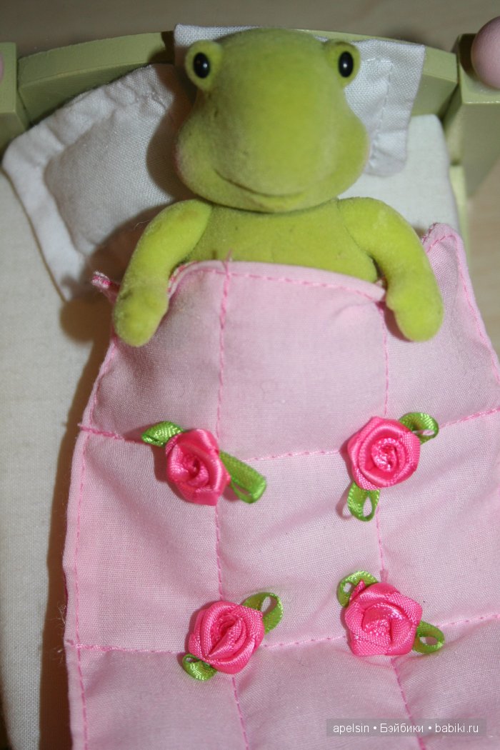 Черепашки Чистюли Li'l Woodzeez для кукольного домика - флокированные игрушки