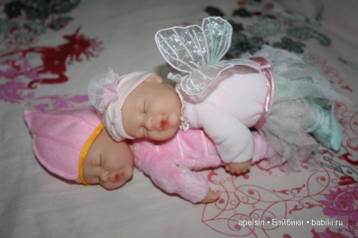 Сплюшки Anne Geddes — Куклы Anne Geddes (Анна Геддес): малыши (фото 6)