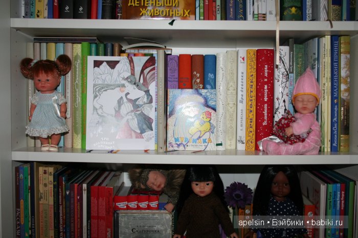 Коллекция кукол и книг и их хранение (фото 10)