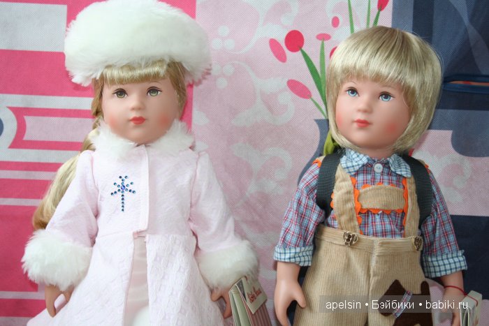 Софи и Питер вместе. Сравнительный обзор 2 кукол с одним молдом Kathe Kruse