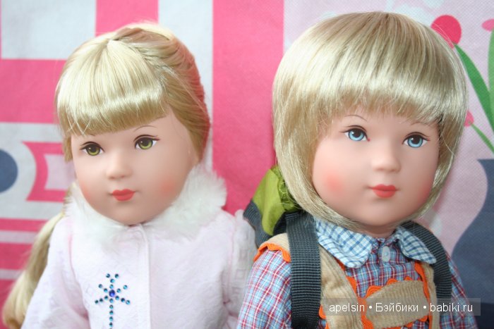 Софи и Питер вместе. Сравнительный обзор 2 кукол с одним молдом Kathe Kruse