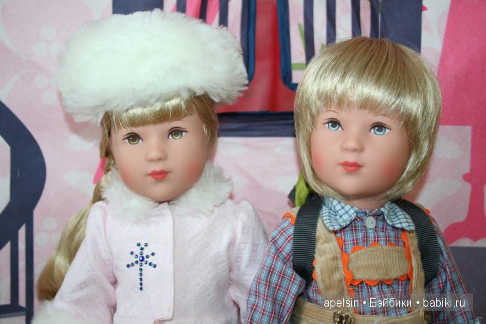 Софи и Питер вместе. Сравнительный обзор 2 кукол с одним молдом Kathe Kruse