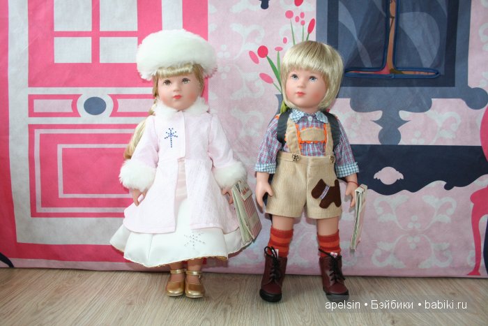 Софи и Питер вместе. Сравнительный обзор 2 кукол с одним молдом Kathe Kruse