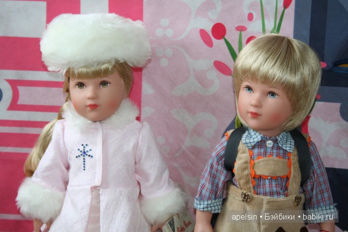 Софи и Питер вместе. Сравнительный обзор 2 кукол с одним молдом Kathe Kruse