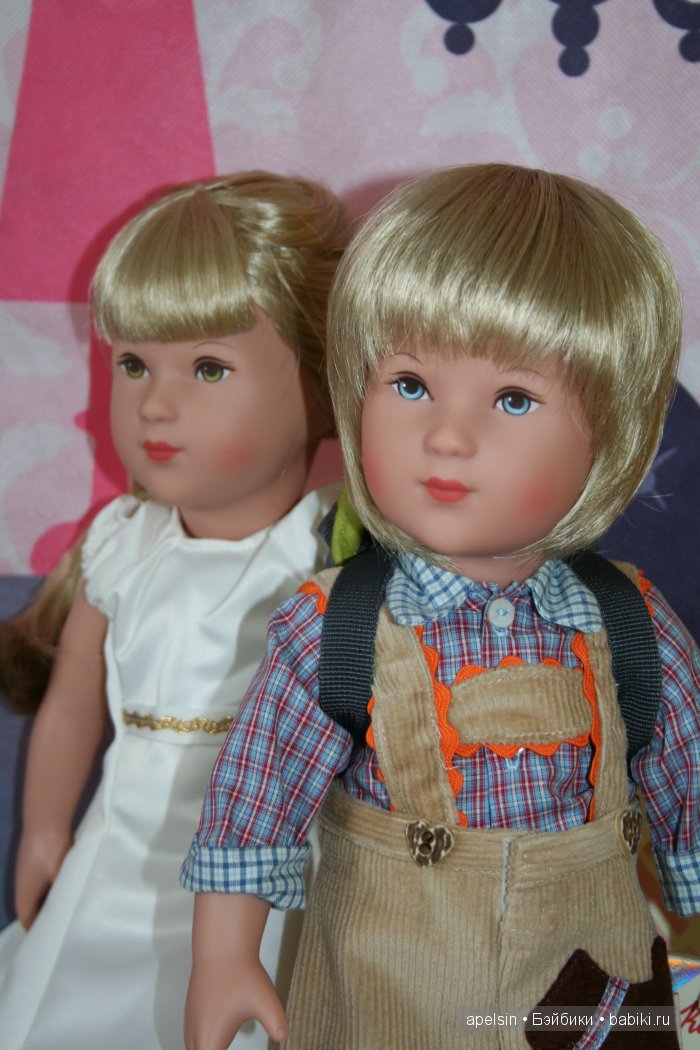 Софи и Питер вместе. Сравнительный обзор 2 кукол с одним молдом Kathe Kruse (фото 2)