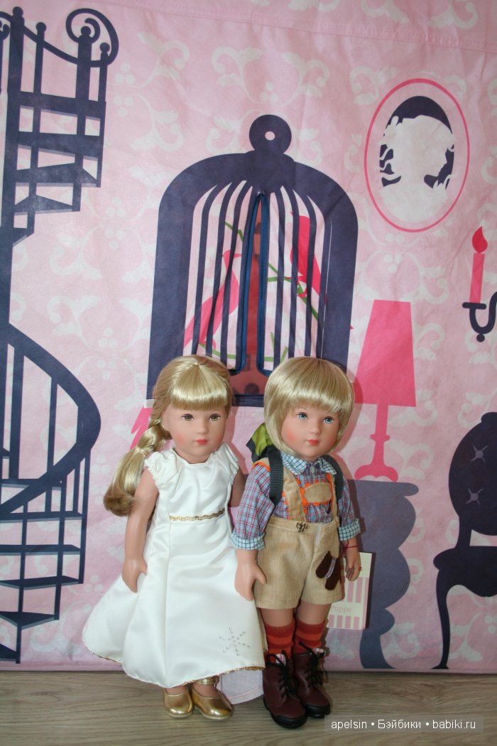 Софи и Питер вместе. Сравнительный обзор 2 кукол с одним молдом Kathe Kruse