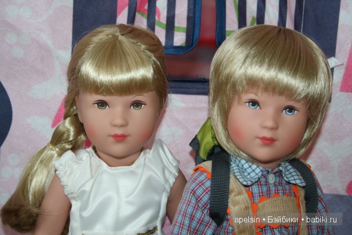 Софи и Питер вместе. Сравнительный обзор 2 кукол с одним молдом Kathe Kruse