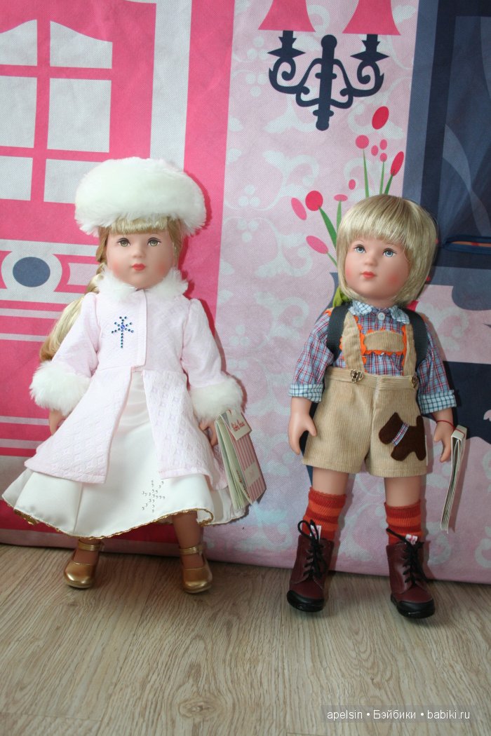 Софи и Питер вместе. Сравнительный обзор 2 кукол с одним молдом Kathe Kruse