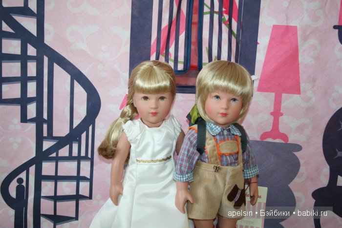 Софи и Питер вместе. Сравнительный обзор 2 кукол с одним молдом Kathe Kruse