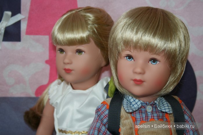 Софи и Питер вместе. Сравнительный обзор 2 кукол с одним молдом Kathe Kruse (фото 3)