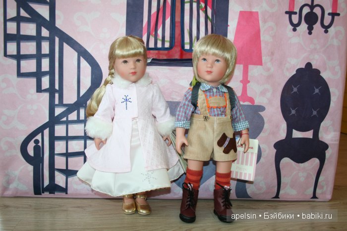 Софи и Питер вместе. Сравнительный обзор 2 кукол с одним молдом Kathe Kruse