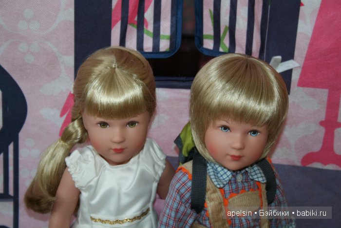 Софи и Питер вместе. Сравнительный обзор 2 кукол с одним молдом Kathe Kruse