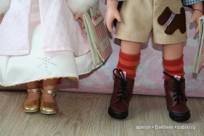 Софи и Питер вместе. Сравнительный обзор 2 кукол с одним молдом Kathe Kruse